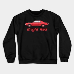 Bright Red Crewneck Sweatshirt
